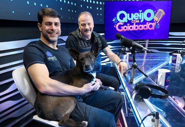 Ricardo Mazzaro, Feijão, Henrique Stroeter, Ana Zimerman e Nicholas Torres no Queijo com Goiabada 