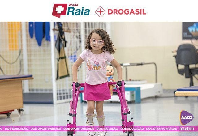 Raia Drogasil anuncia doação de R$ 4,5 milhões ao Teleton 2023