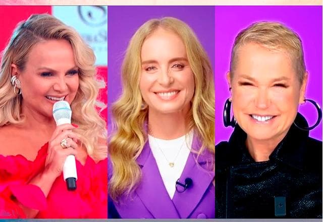 Eliana, Xuxa e Angélica fazem doação conjunta durante o Teleton 2023