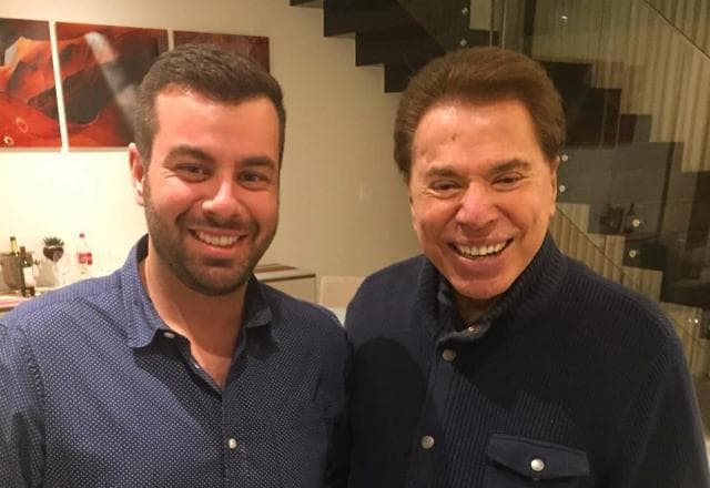 Marido de Tiago Abravanel faz homenagem ao comunicador Silvio Santos