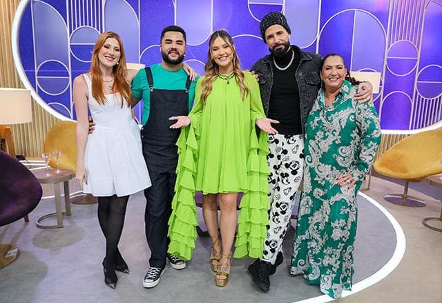 "Sabadou com Virginia" recebe Dani Calabresa e Latino, que compartilham detalhes sobre seus casamentos e vidas pessoais