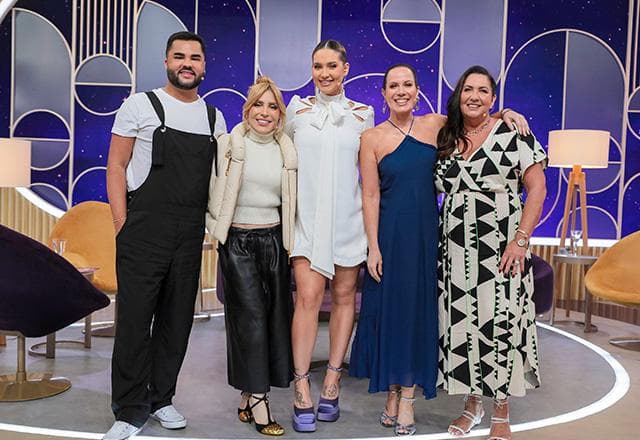 Lucas Guedez, Manu Batihdão, Virginia Fonseca, Regina Volpato e Margareth Serrao