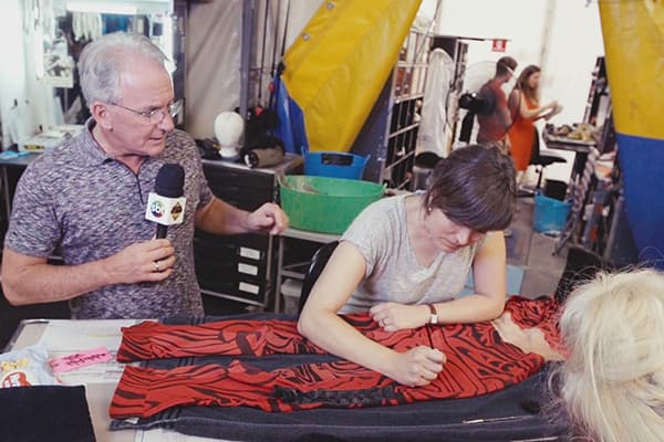 Otávio Mesquita mostra os bastidores do Cirque Du Soleil neste sábado